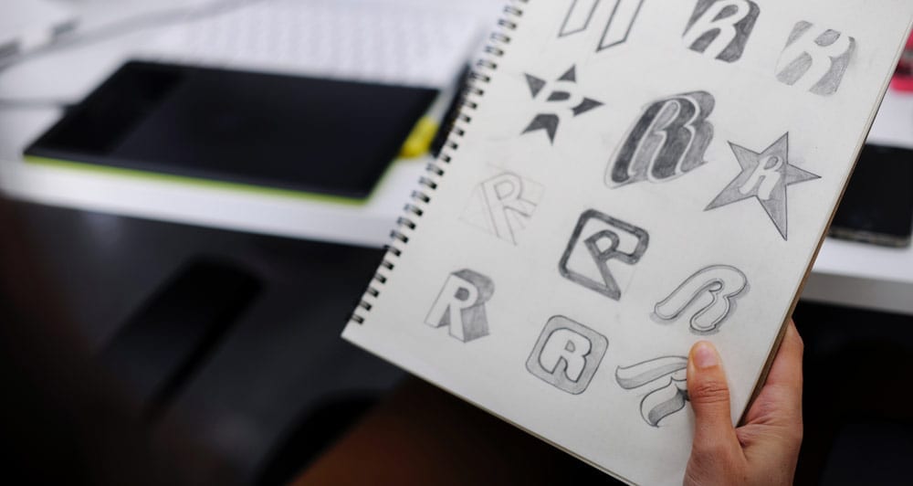 logo design sketches